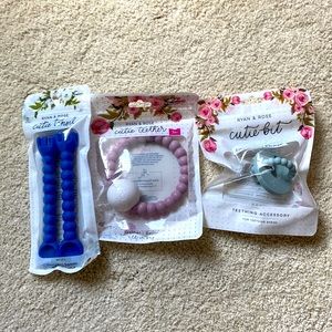 Ryan & Rose Cutie Tensil, Cutie Rattle, and Cutie Bit